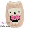 Pull Pretty Pet bow tie bear sweater rose