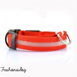 Collier lumineux rouge
