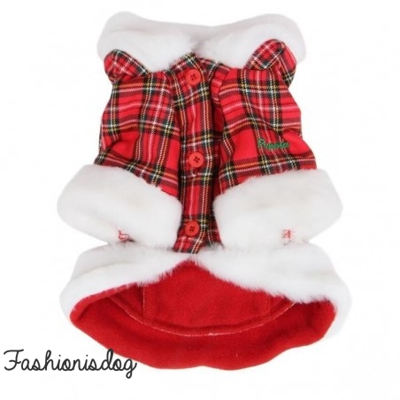 Manteau Puppia Santa écossais