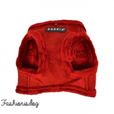 Harnais Puppia Terry rouge