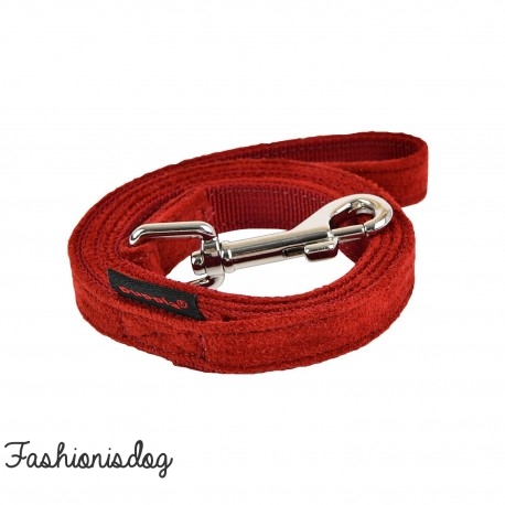 Laisse Puppia Terry rouge