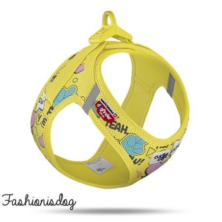 Harnais curli Vest Édition Limitée 2025 – Comic Yellow