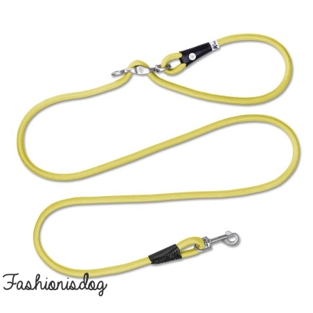 Laisse Curli Vario Comfort – Comic Yellow