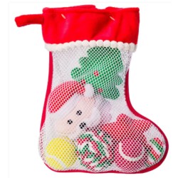 Chaussette du Père Noël remplie de 6 jouets