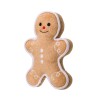 Peluche Bonhomme Pain d’Épices de Noël – Jouet couineur et résistant pour chien House of Paws