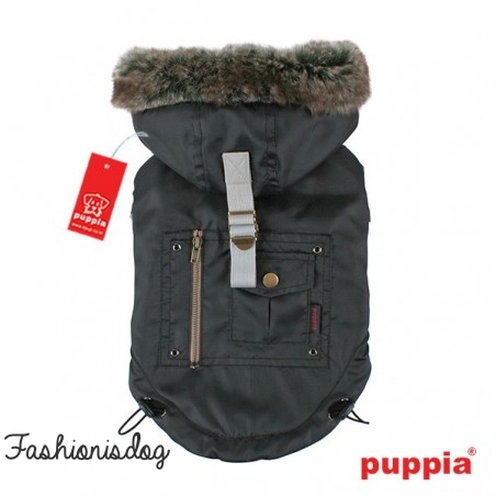 Manteau Coup d’État noir – Puppia