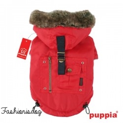 Manteau Coup d’État rouge – Puppia