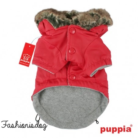 Manteau Puppia Coup d'Etat rouge