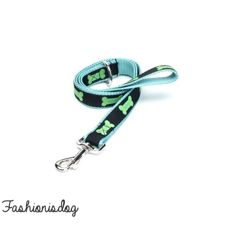 Laisse Woof House of Paws turquoise